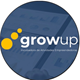 logo growup redonda